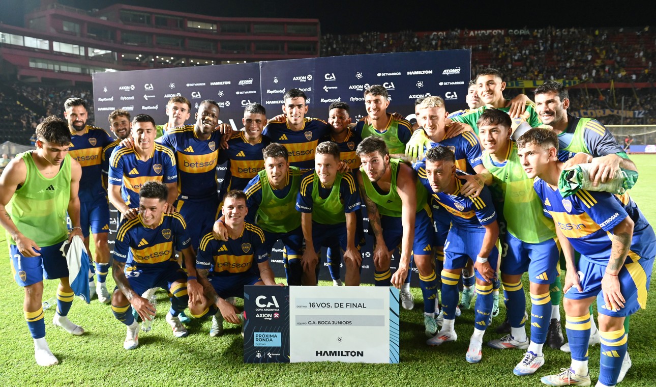 Boca brilló en el debut de Palacios y Herrera: goleada 5 a 0 y clasificación en la Copa Argentina