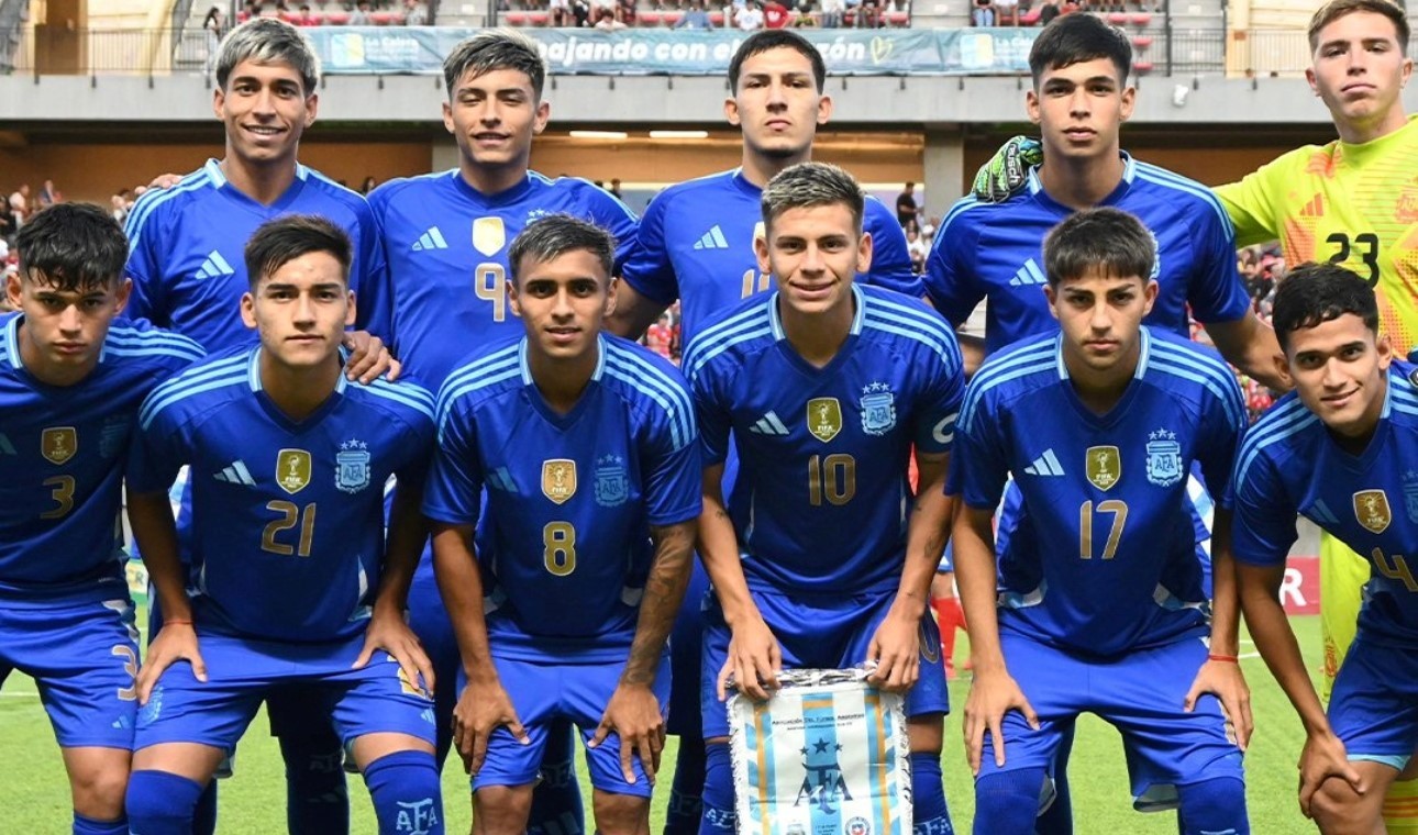La Selección argentina Sub 20 debuta en el Sudamericano ante Brasil: hora, TV y formaciones