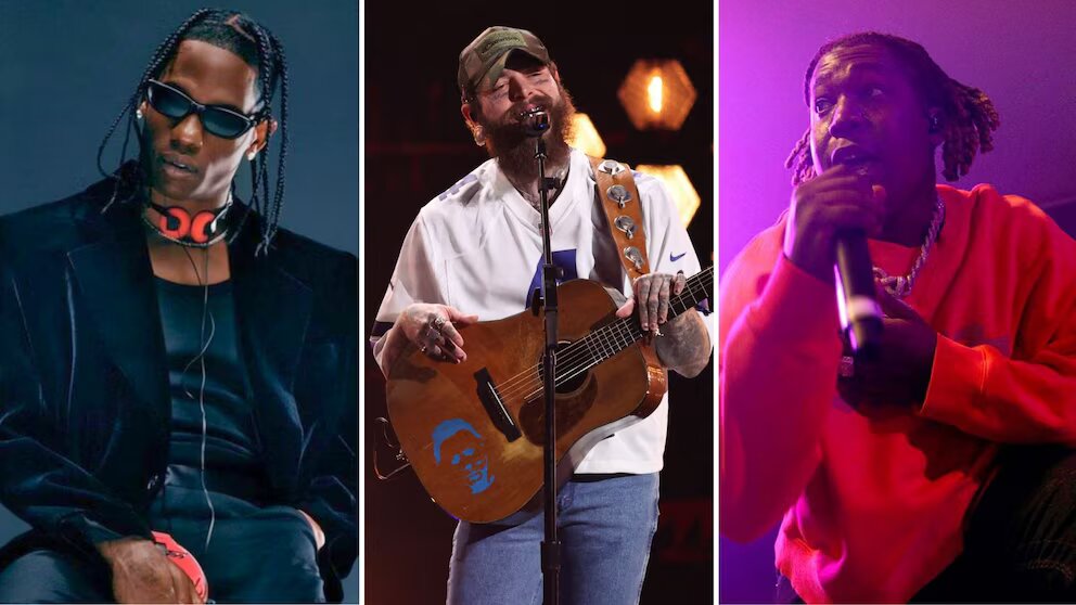 Travis Scott, Post Malone y Don Tolliver encabezan el cartel de la exclusiva fiesta previa al Super Bowl