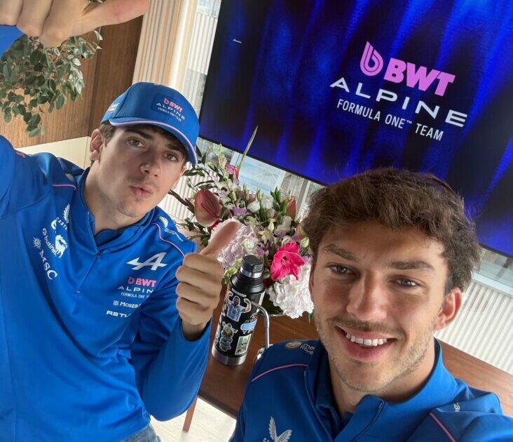 Gasly valoró la continuidad de Colapinto en Alpine: "Estamos trabajando bien juntos"