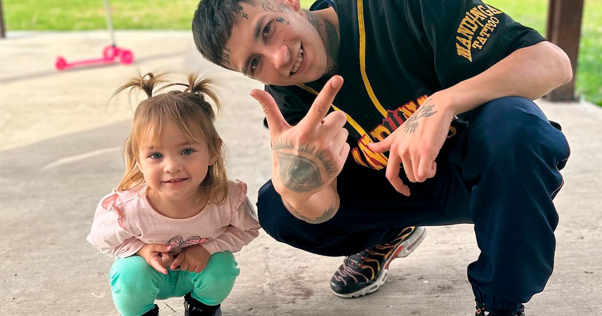L-Gante celebró los cinco años de su hija Jamaica con un video familiar