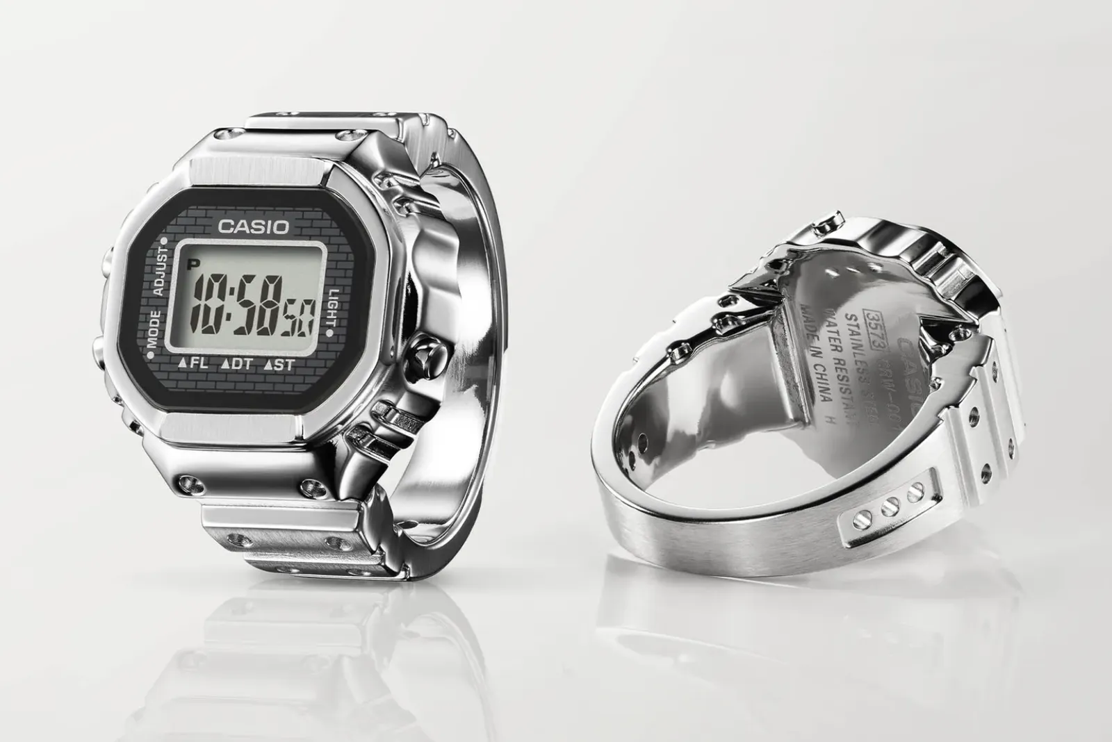 Casio celebra su 50 aniversario con el lanzamiento de un innovador anillo reloj.
