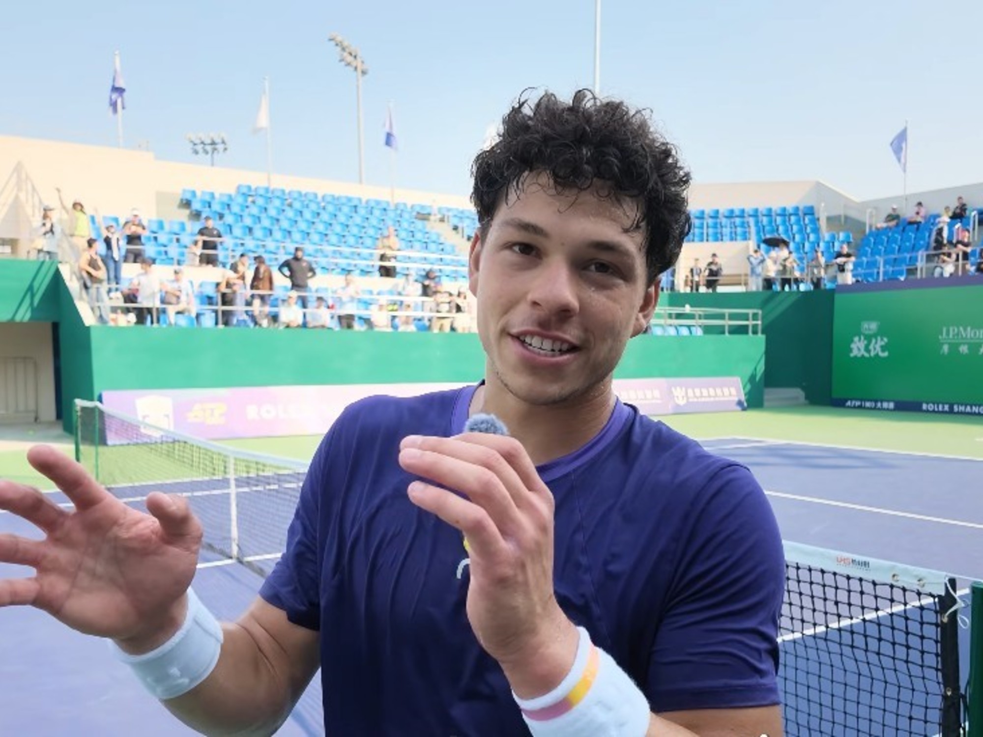 Shelton quiere jugar en Buenos Aires: "Me gustaría una vez en mi carrera"