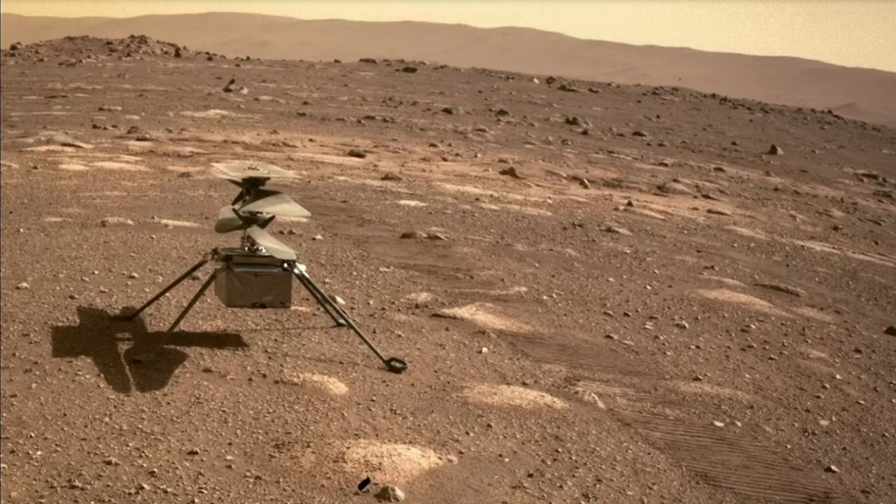 La NASA muestra el primer diseño de su nuevo helicóptero para explorar Marte