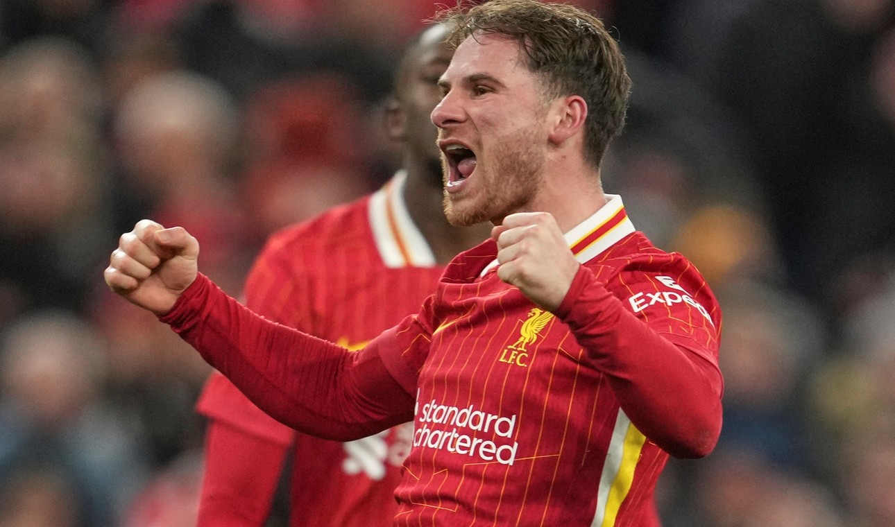 Recuperación, corrida de 30 metros y definición de primera: el golazo de Alexis Mac Allister para sellar la victoria del Liverpool